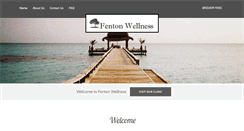 Desktop Screenshot of fentonwellness.com