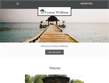 Tablet Screenshot of fentonwellness.com